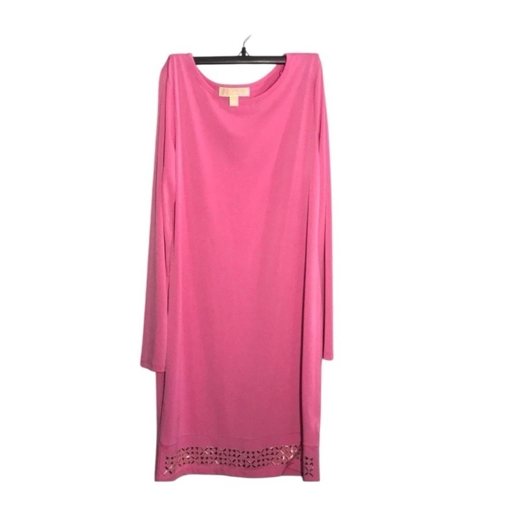 Michael Kors Pink Silk Dress Size S
